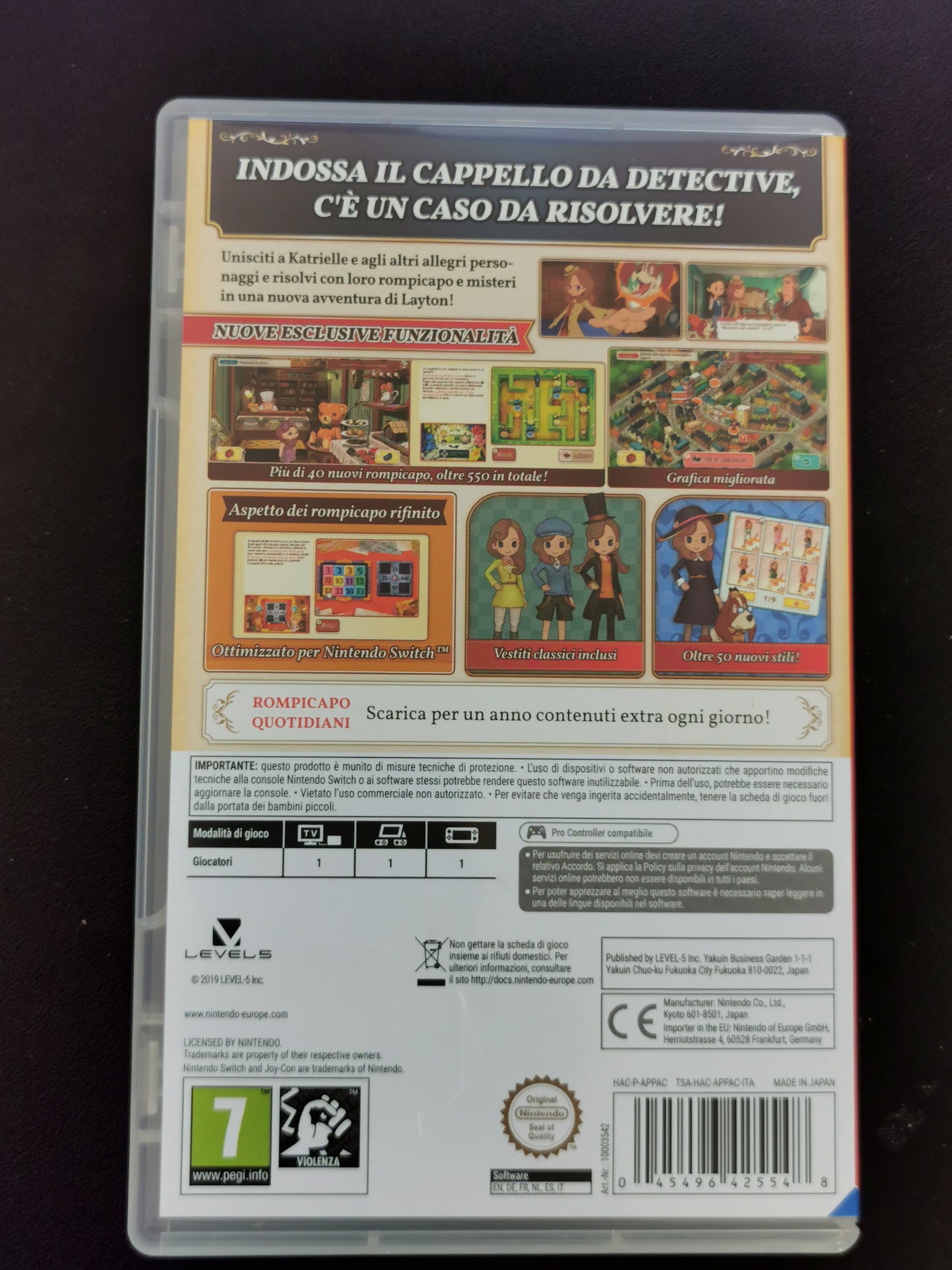 Layton’s Mystery Journey: Katrielle e il Complotto dei Milionari – Edizione Deluxe (Switch)