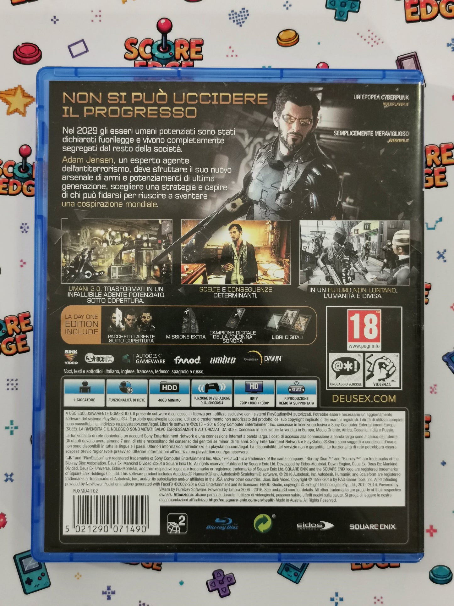 Deus Ex: Mankind Divided (PS4)