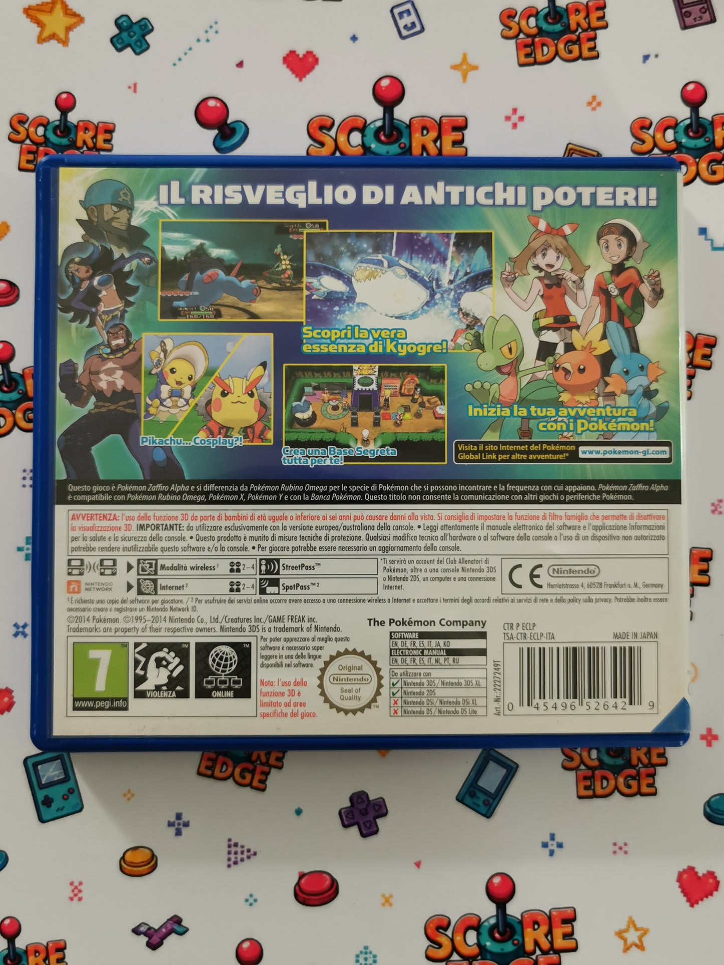 Pokémon Zaffiro Alpha (3DS)