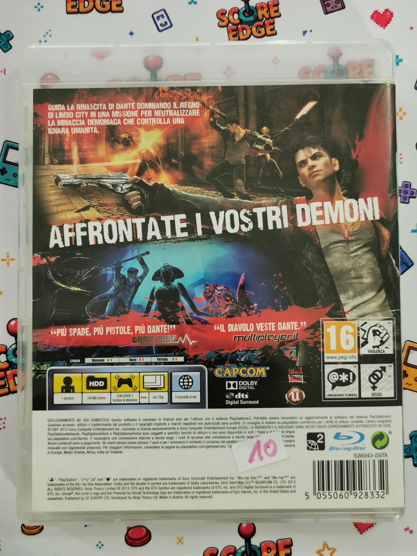DmC Devil May Cry (PS3)