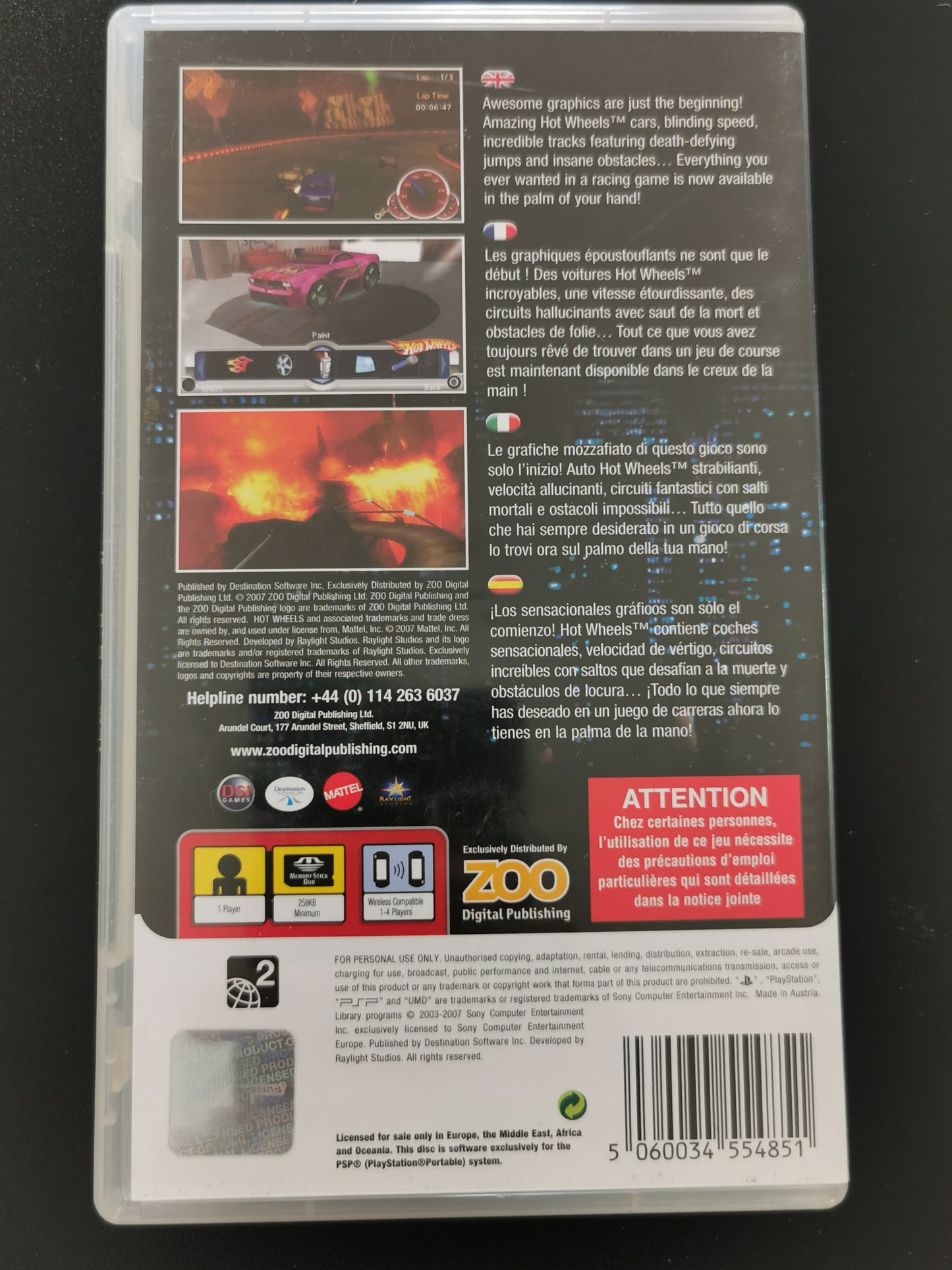 Hot Wheels: Ultimate Racing (PSP)
