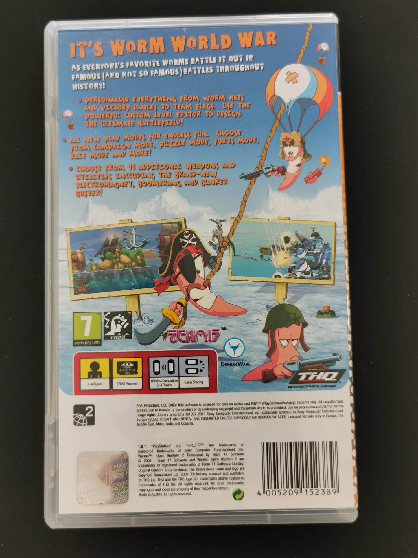 Worms: Open Warfare 2 (PSP) - Essentials