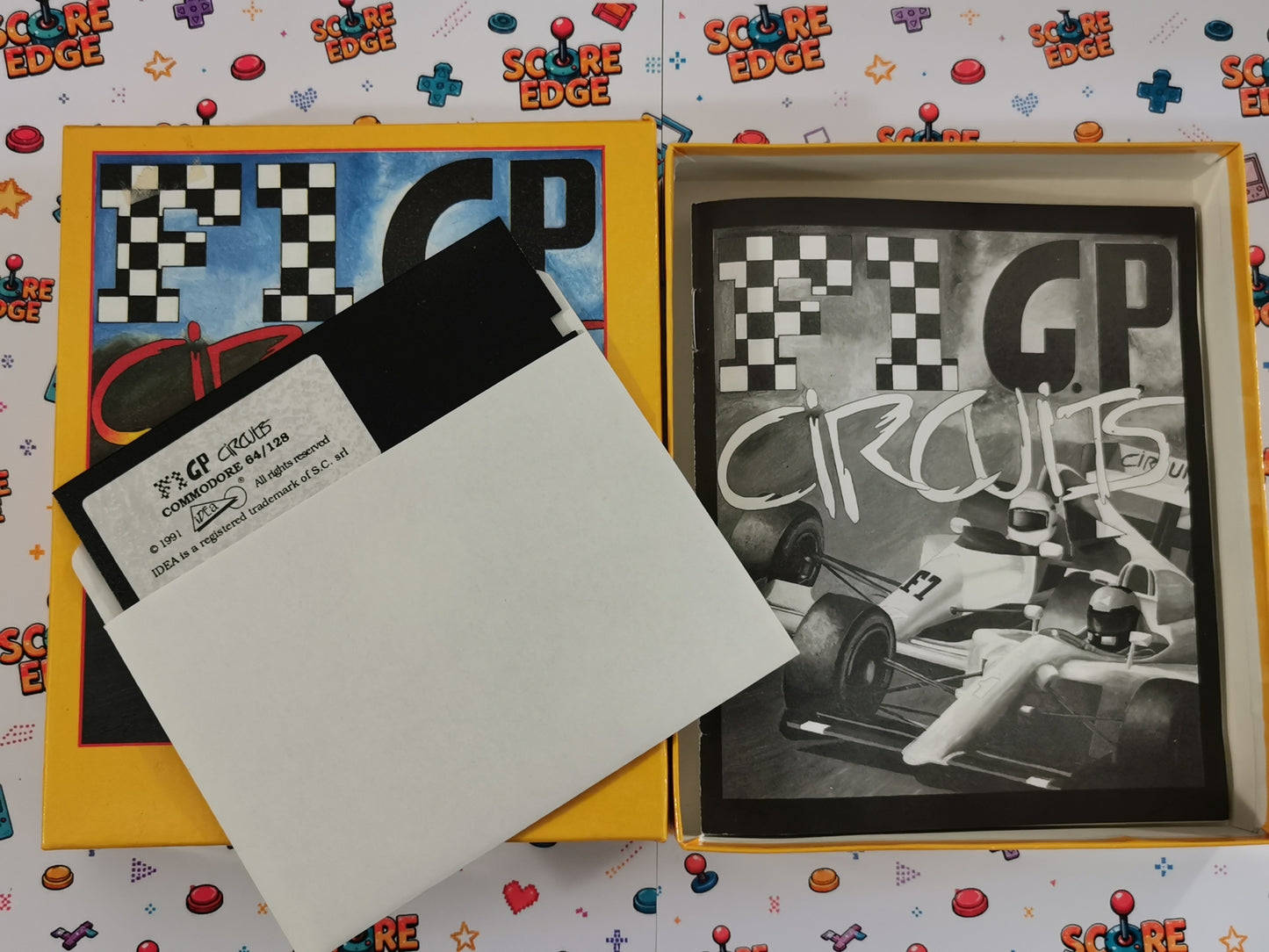 F1 G.P. Circuits (Commodore 64)