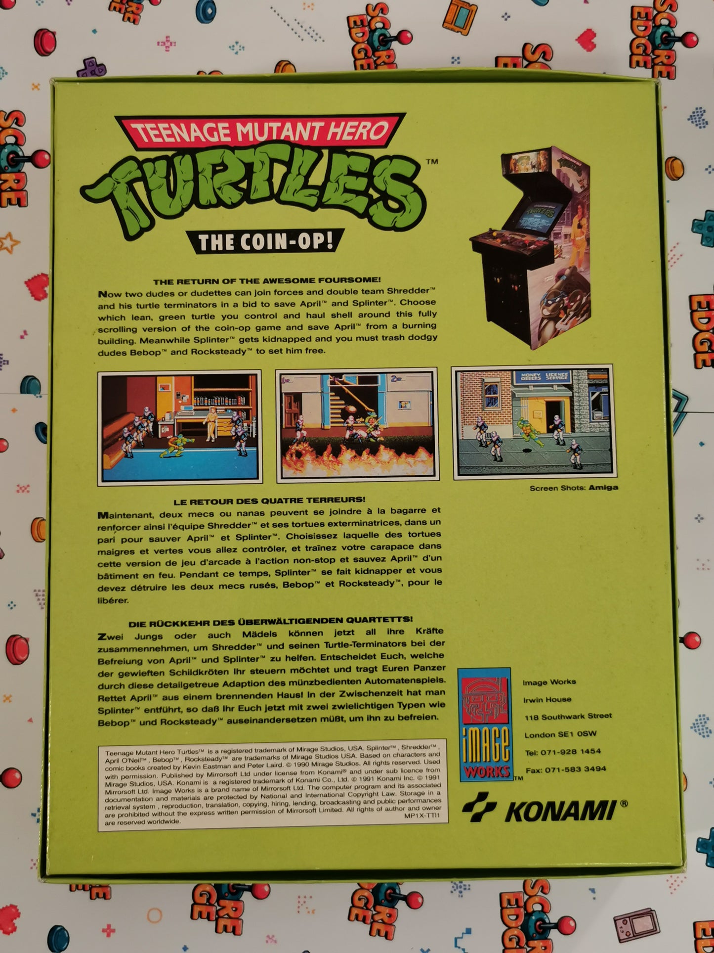 Teenage Mutant Hero Turtles: The Coin-Op! (Commodore 64)