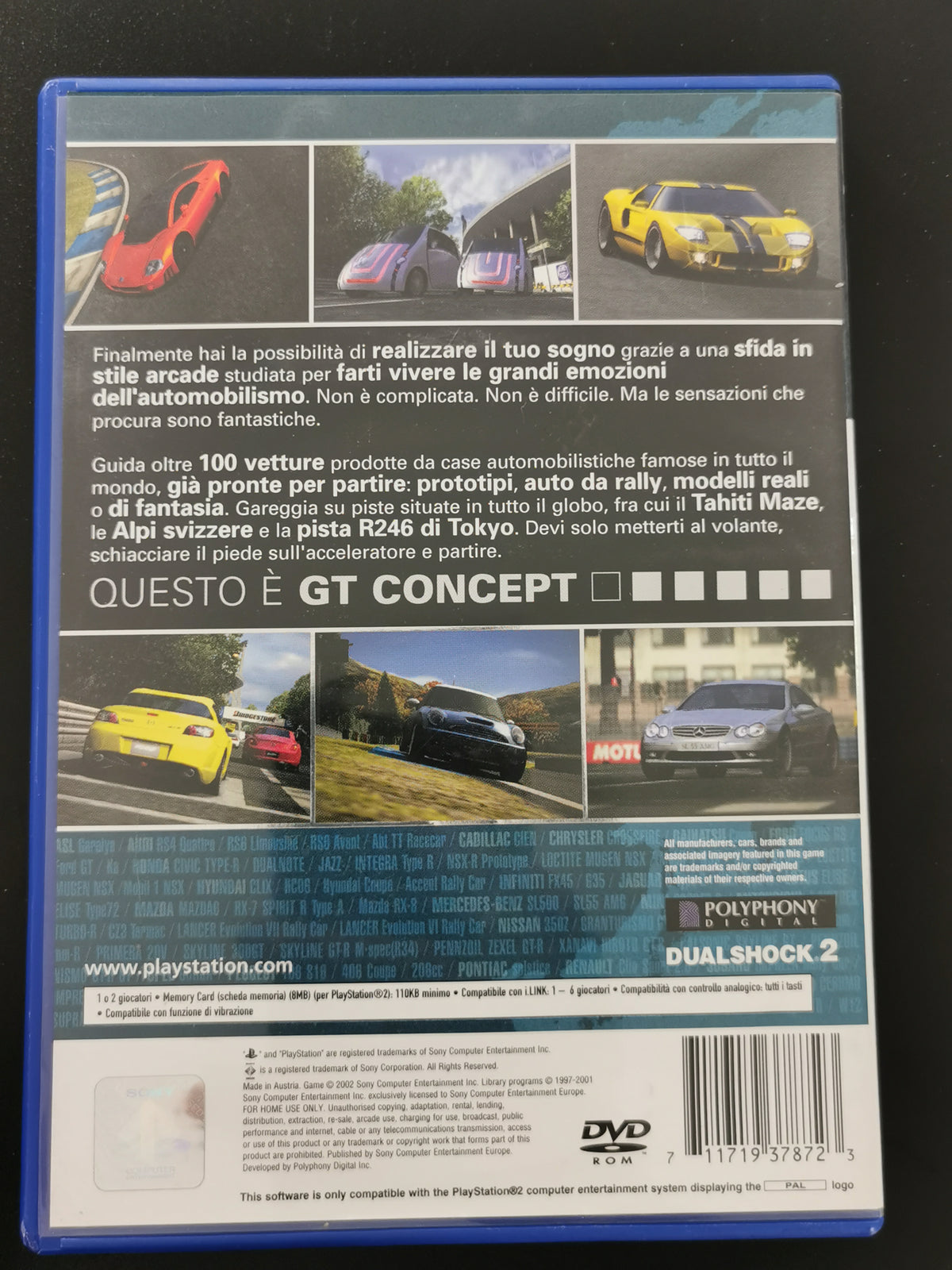 Gran Turismo Concept: 2002 Tokyo-Geneva (PS2)
