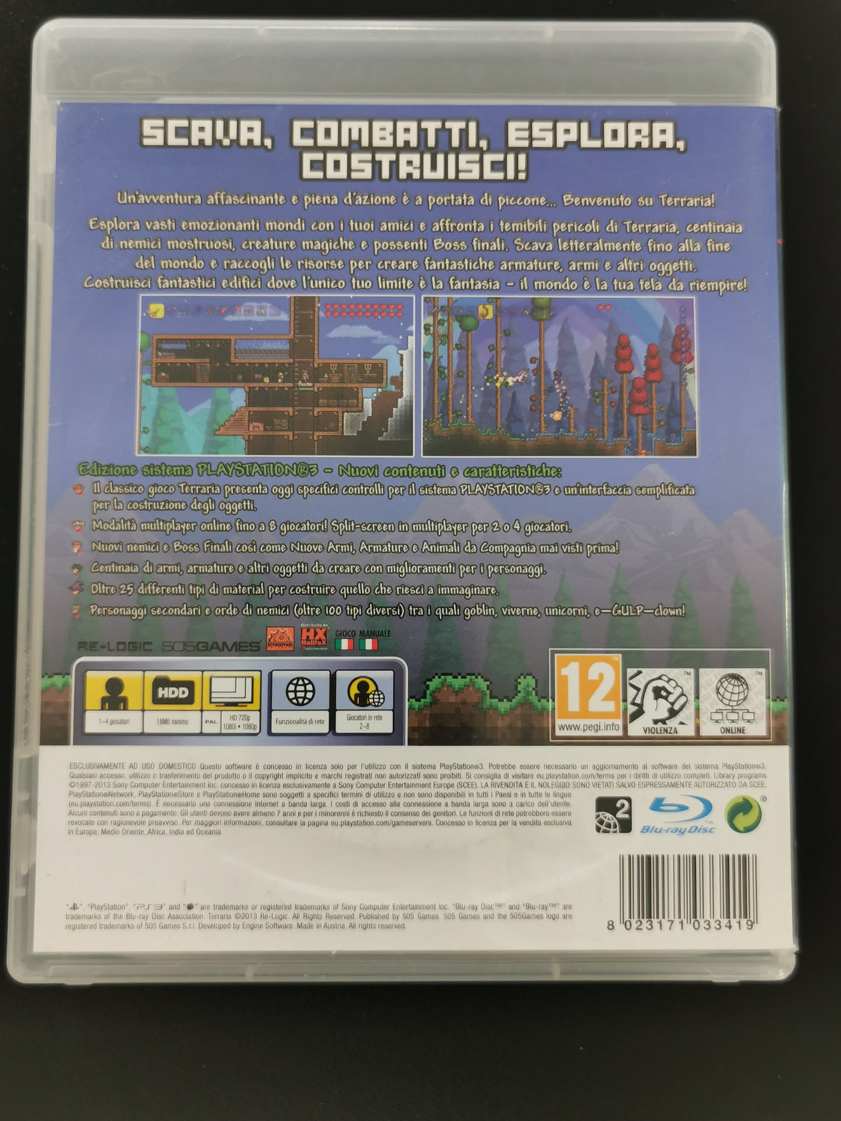 Terraria (PS3) - Senza manuale