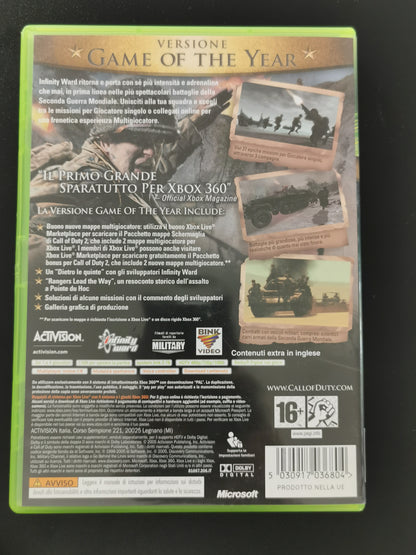 Call of Duty 2: Game of the Year Edition (Xbox 360)