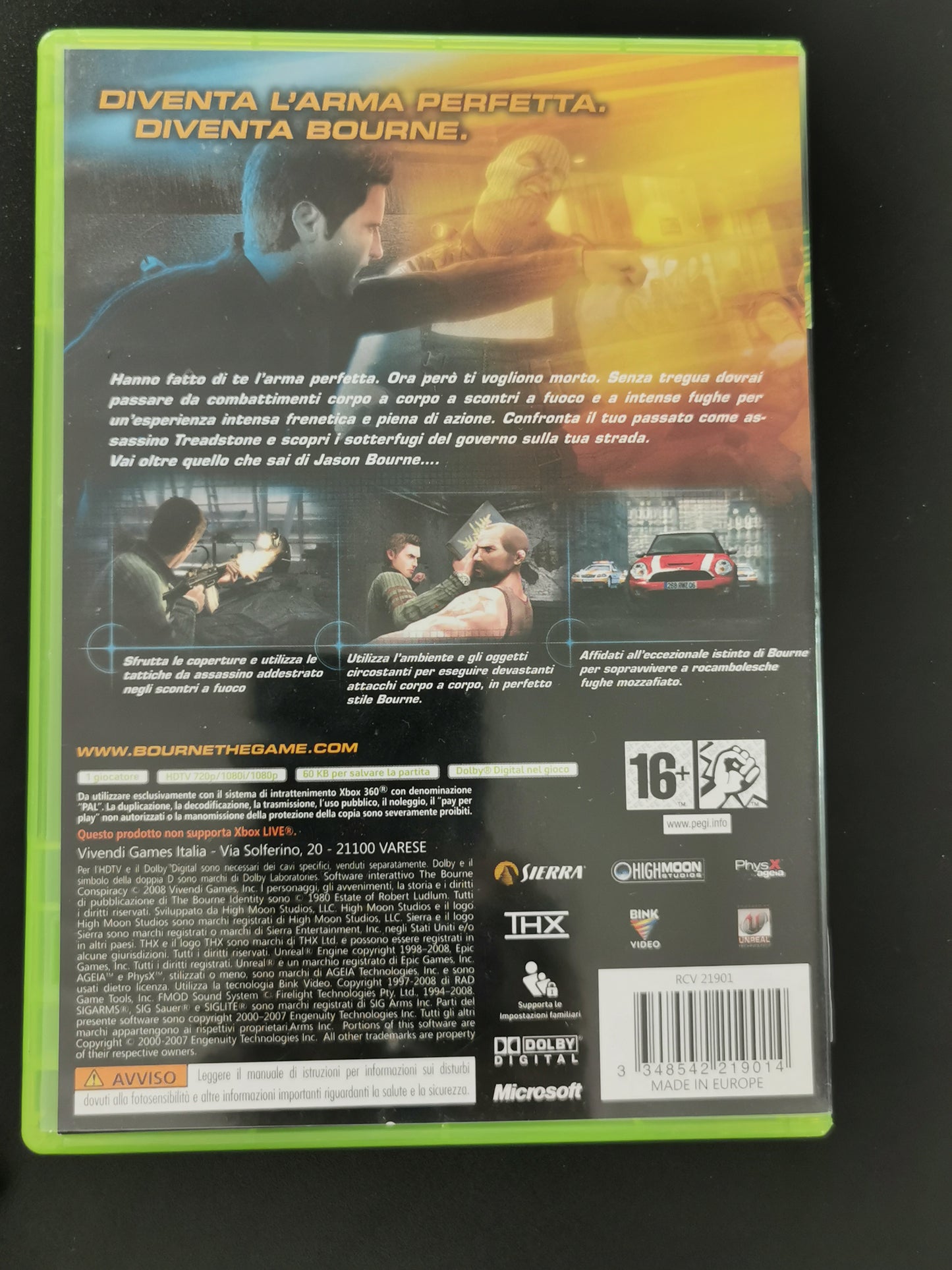 The Bourne Conspiracy (Xbox 360)