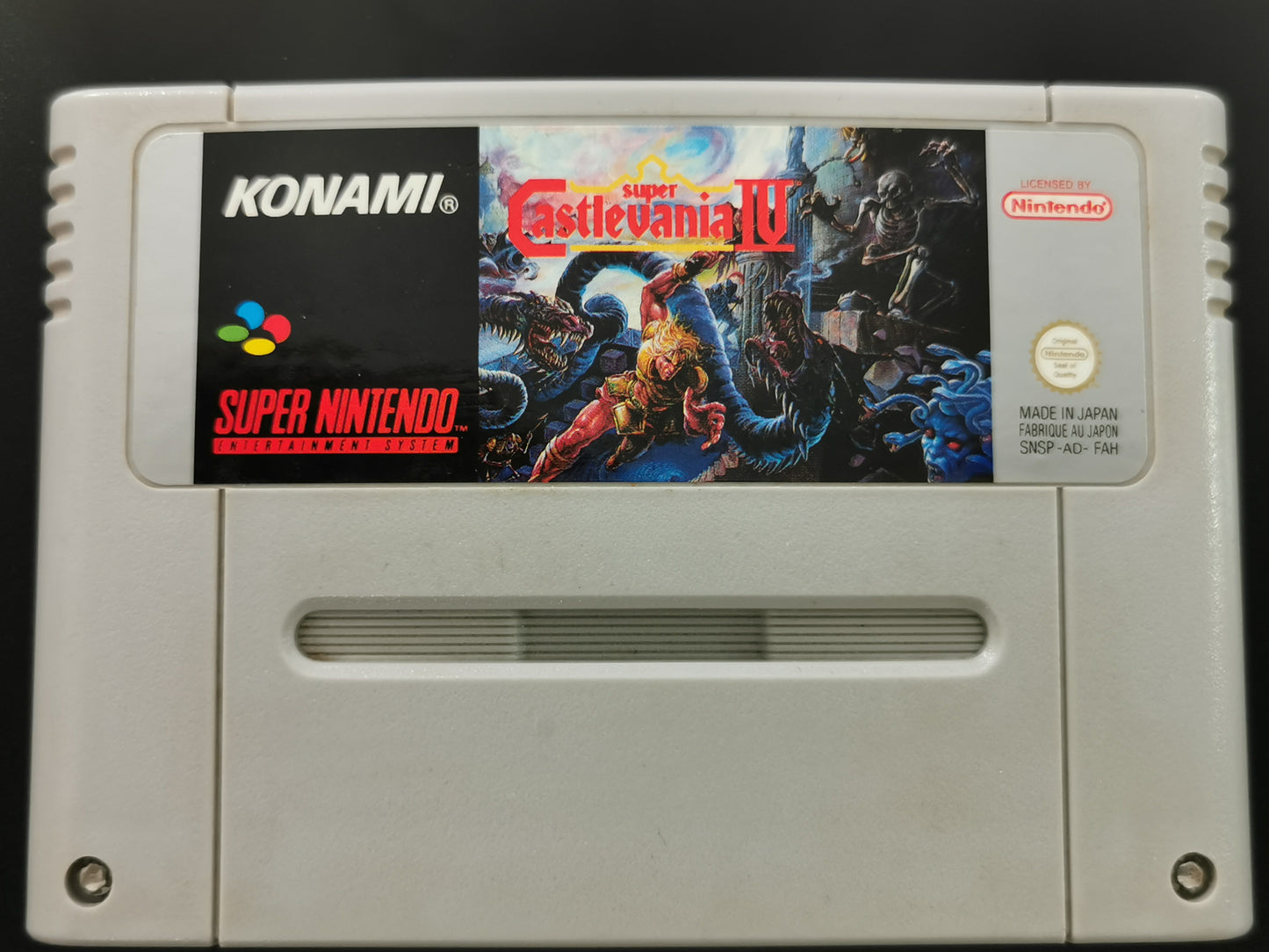 Super Castlevania IV (SNES) - In Omaggio Cover Custom