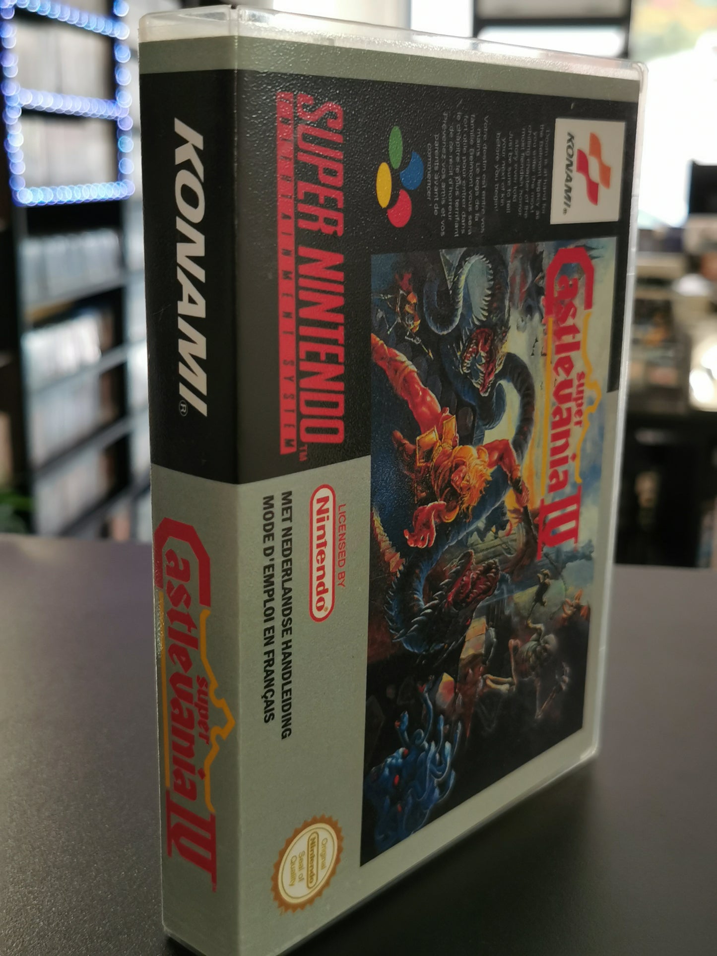 Super Castlevania IV (SNES) - In Omaggio Cover Custom