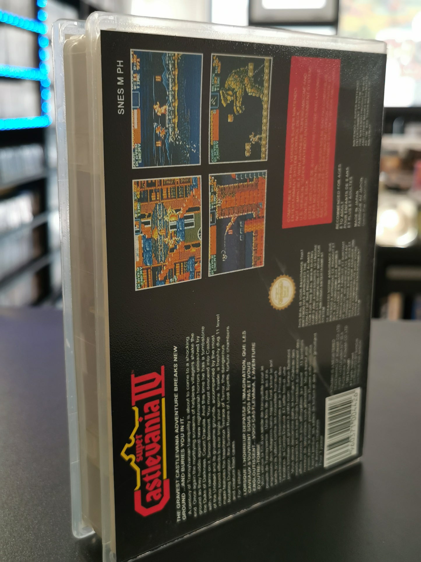 Super Castlevania IV (SNES) - In Omaggio Cover Custom