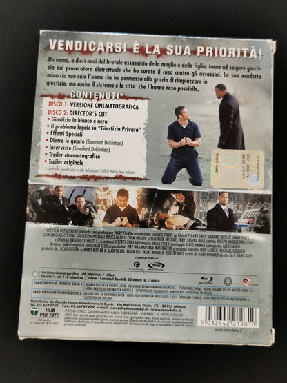 Giustizia Privata – Special Edition 2 Blu-ray Disc (Blu-ray)