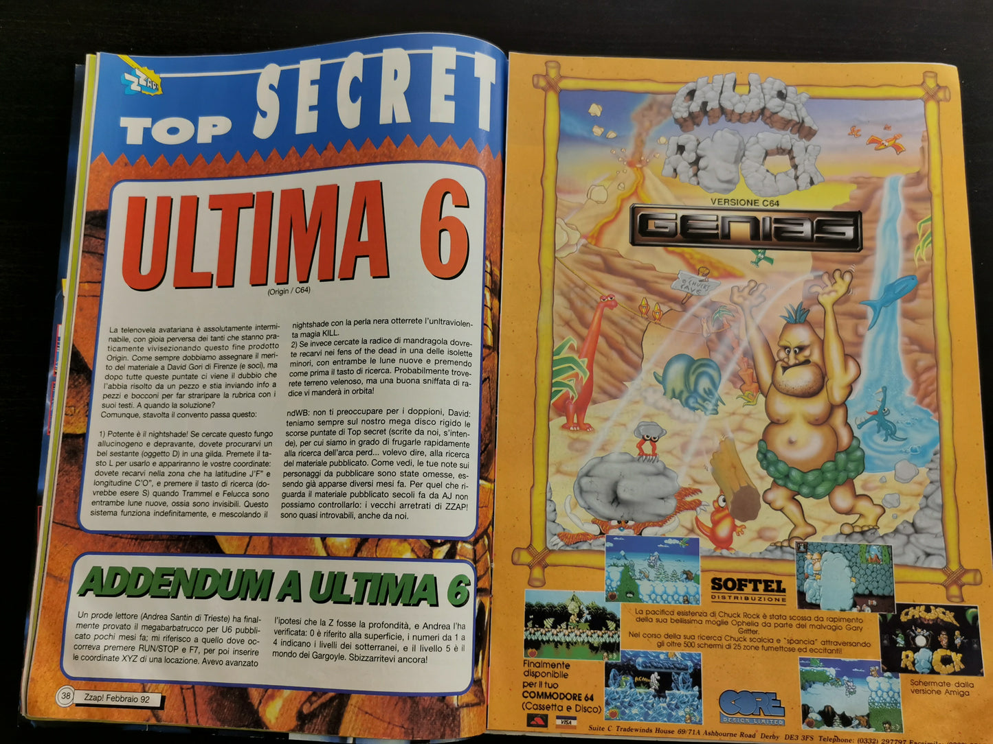 Video Zapp! – Febbraio 1992 – Anno VIII n. 64