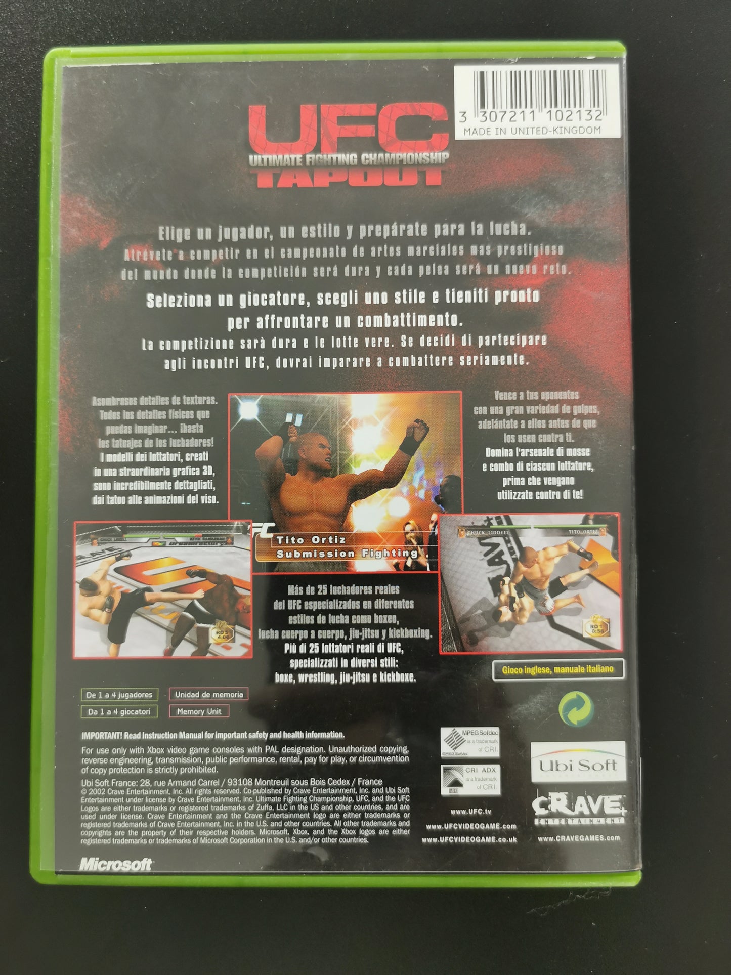 UFC: Ultimate Fighting Championship Tapout (Xbox)