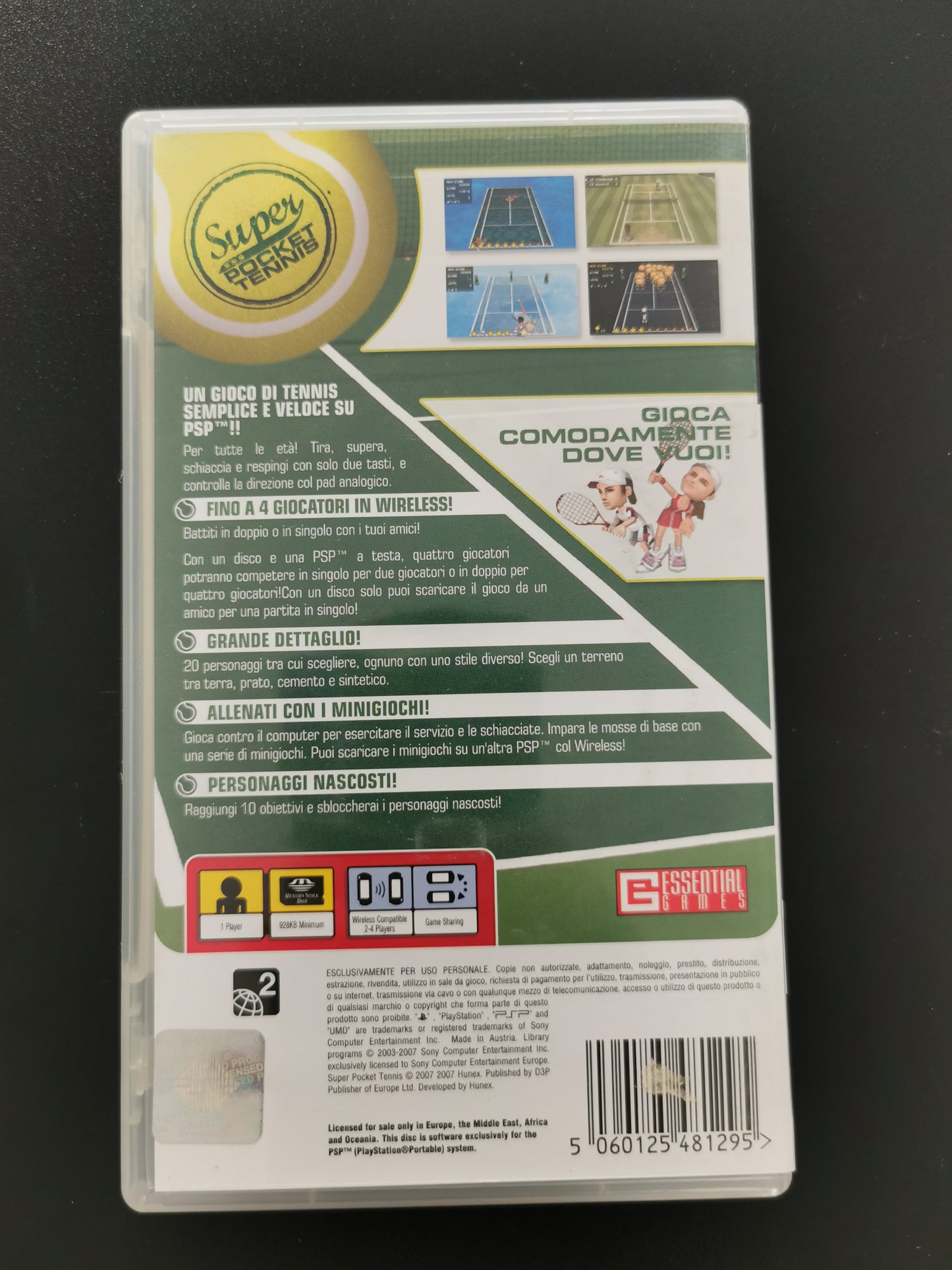 Super Pocket Tennis (PSP)