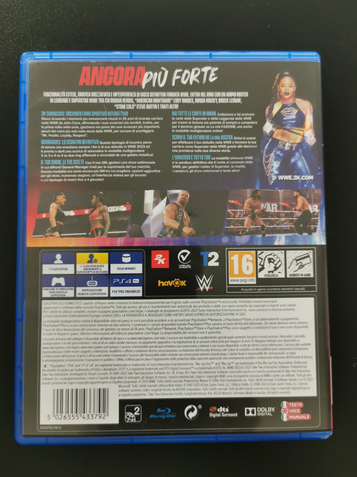 WWE 2K23 (PS4)
