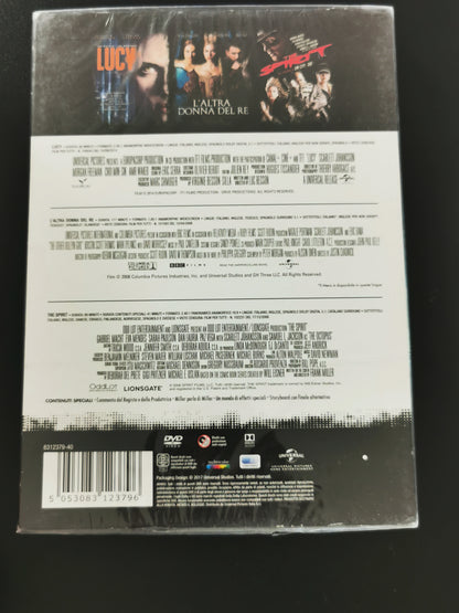 Hollywood Diva Collection: Lucy / L’altra donna del re / The Spirit (DVD) *Nuovo
