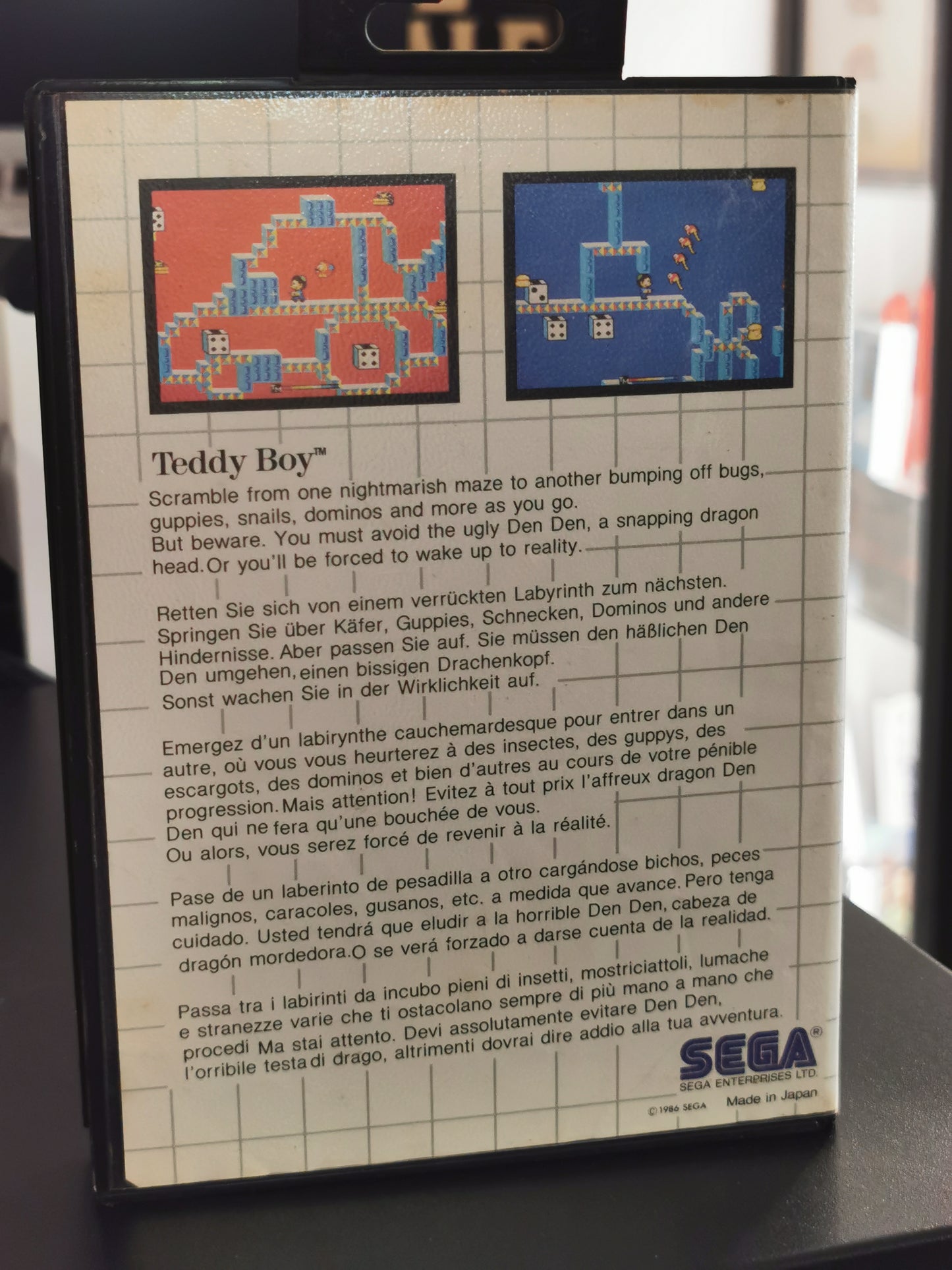 Teddy Boy (Master System) - Senza manuale