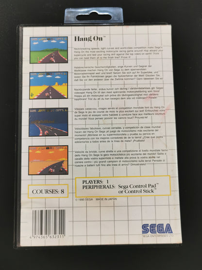 Hang-On (Master System) - Senza manuale