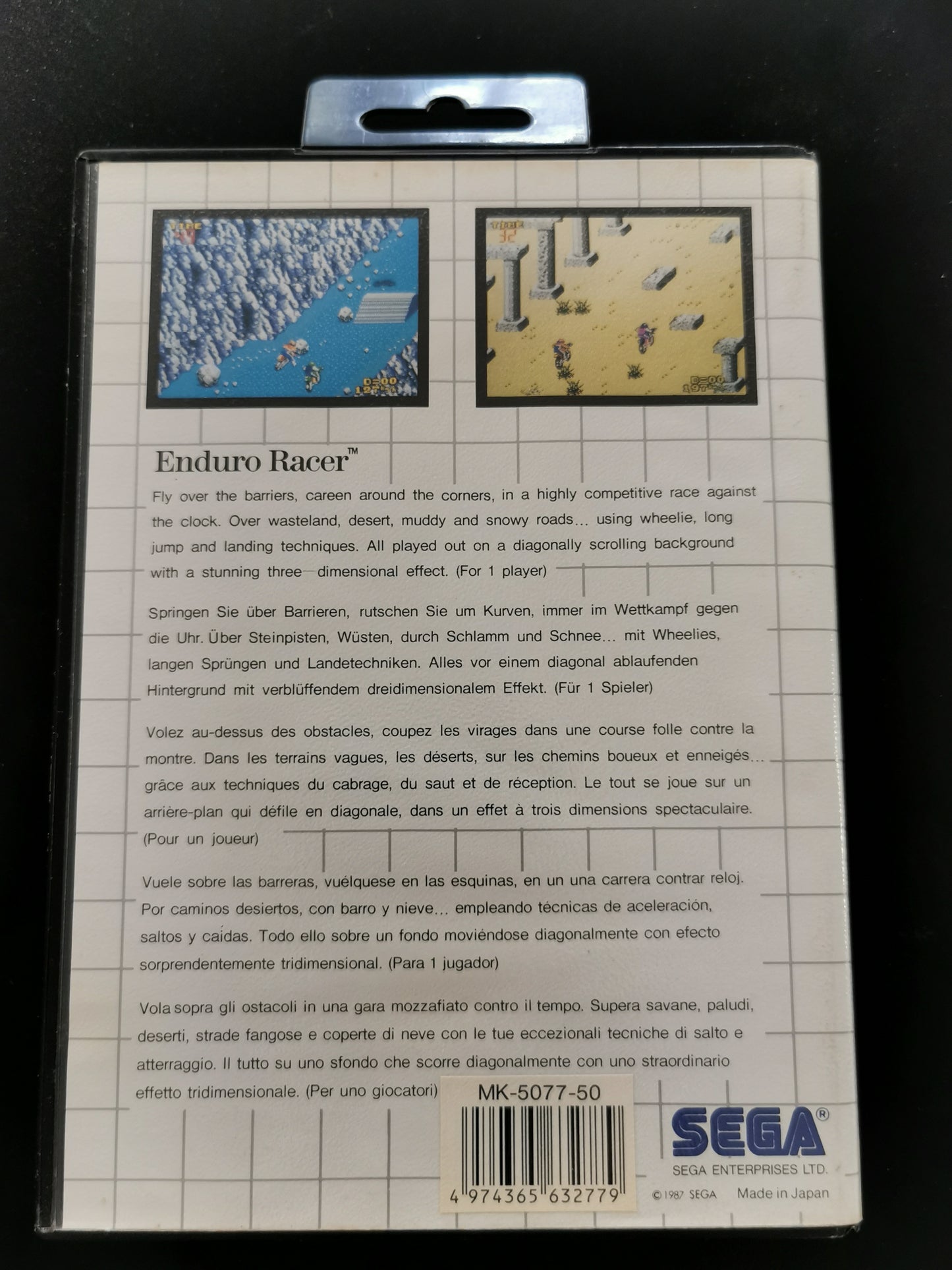 Enduro Racer (Master System) - Senza manuale