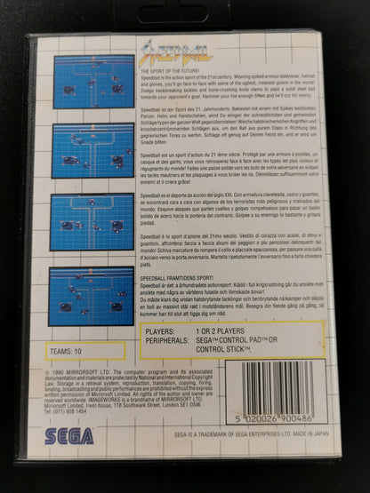 Speedball (Master System) - Senza manuale