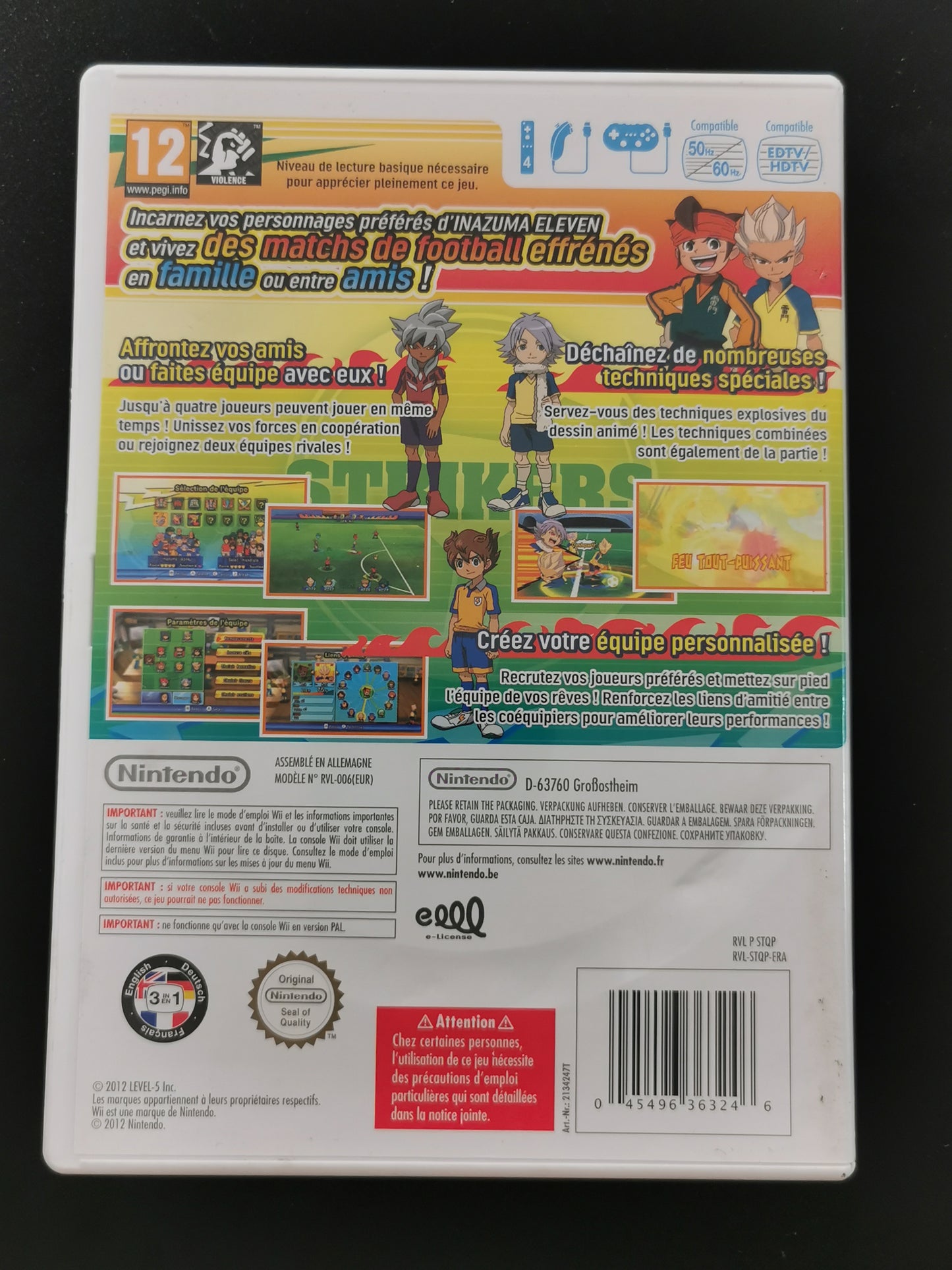 Inazuma Eleven Strikers (Wii) - Senza manuale