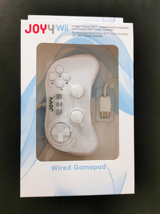Joy4 Wired Gamepad per Wii (Nintendo Wii) *Nuovo