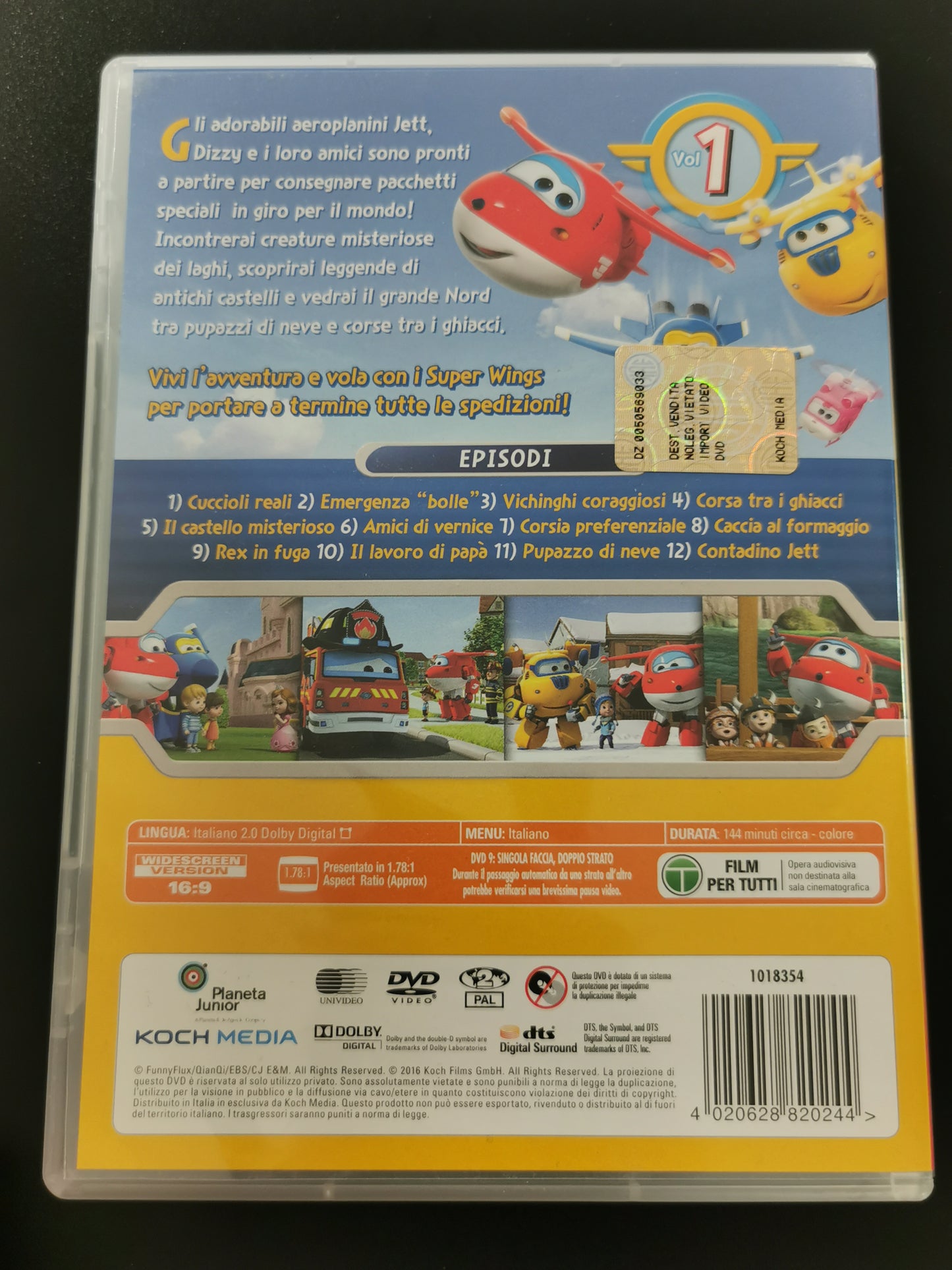 Super Wings: In missione in Europa Vol. 1 (DVD)