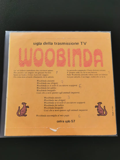 Riccardo Zara e Le Mele Verdi - Woobinda (45 giri)