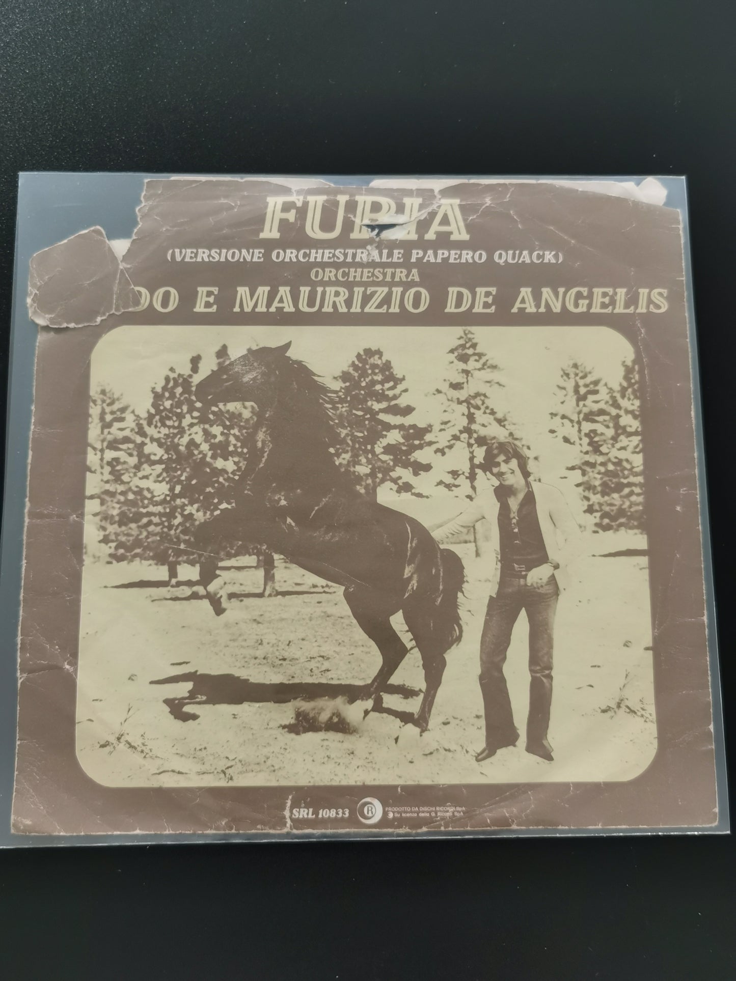 Mal / Orchestra Guido e Maurizio De Angelis - Furia (45 giri)