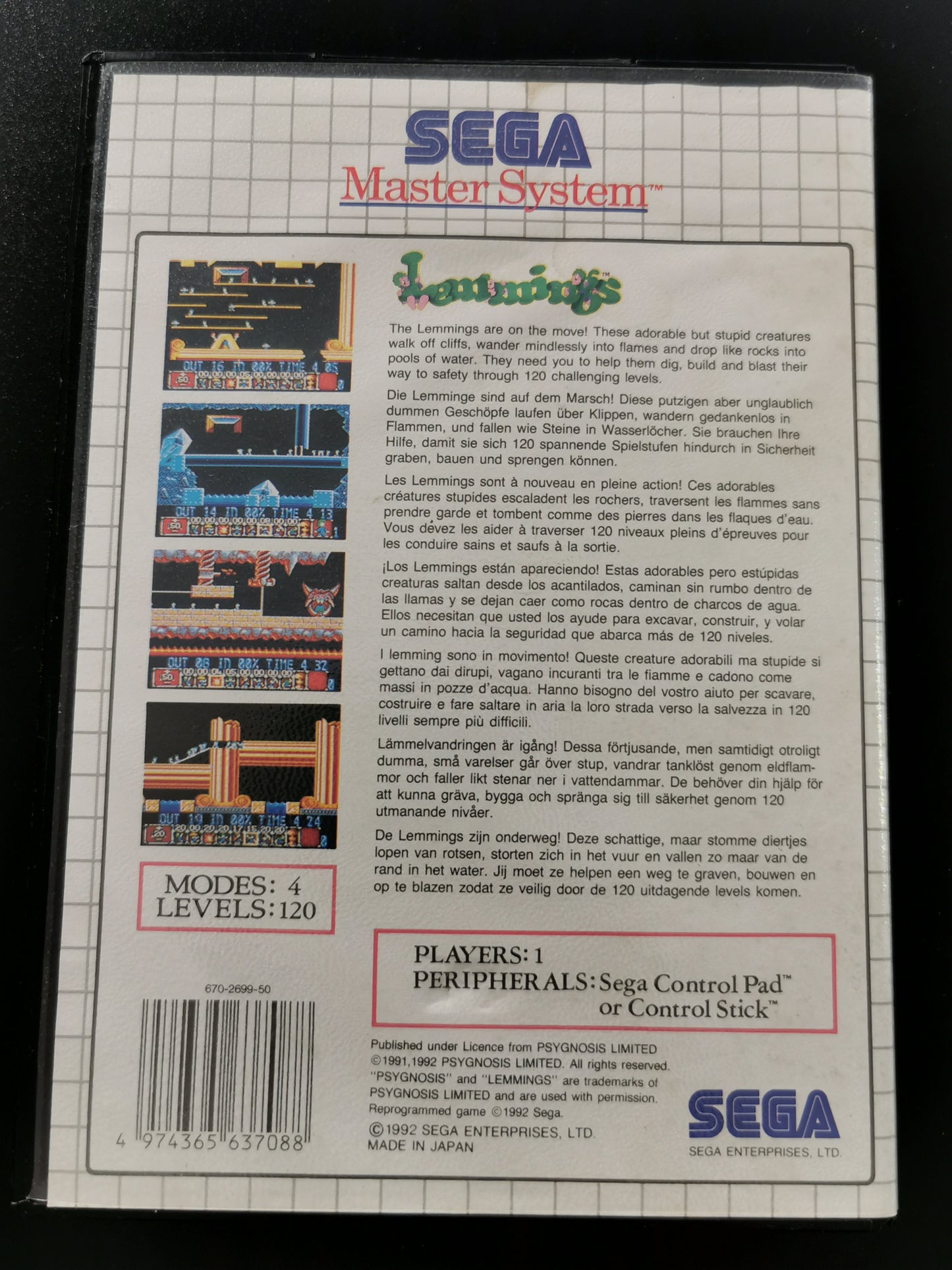 Lemmings (Master System)