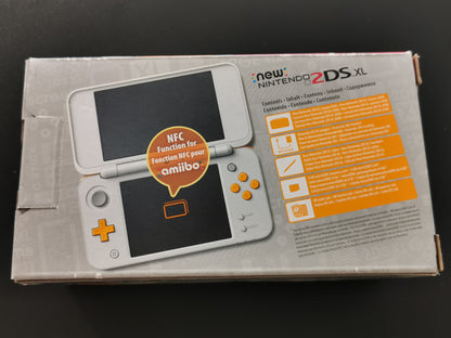 New Nintendo 2DS XL Bianco e Arancione (Console)