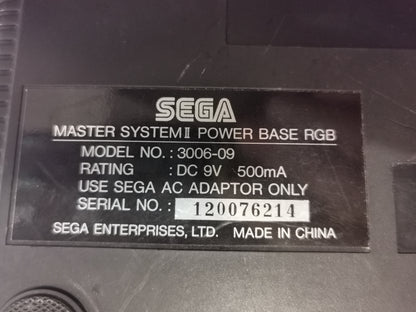 Sega Master System II  - Power Base RGB (Console)