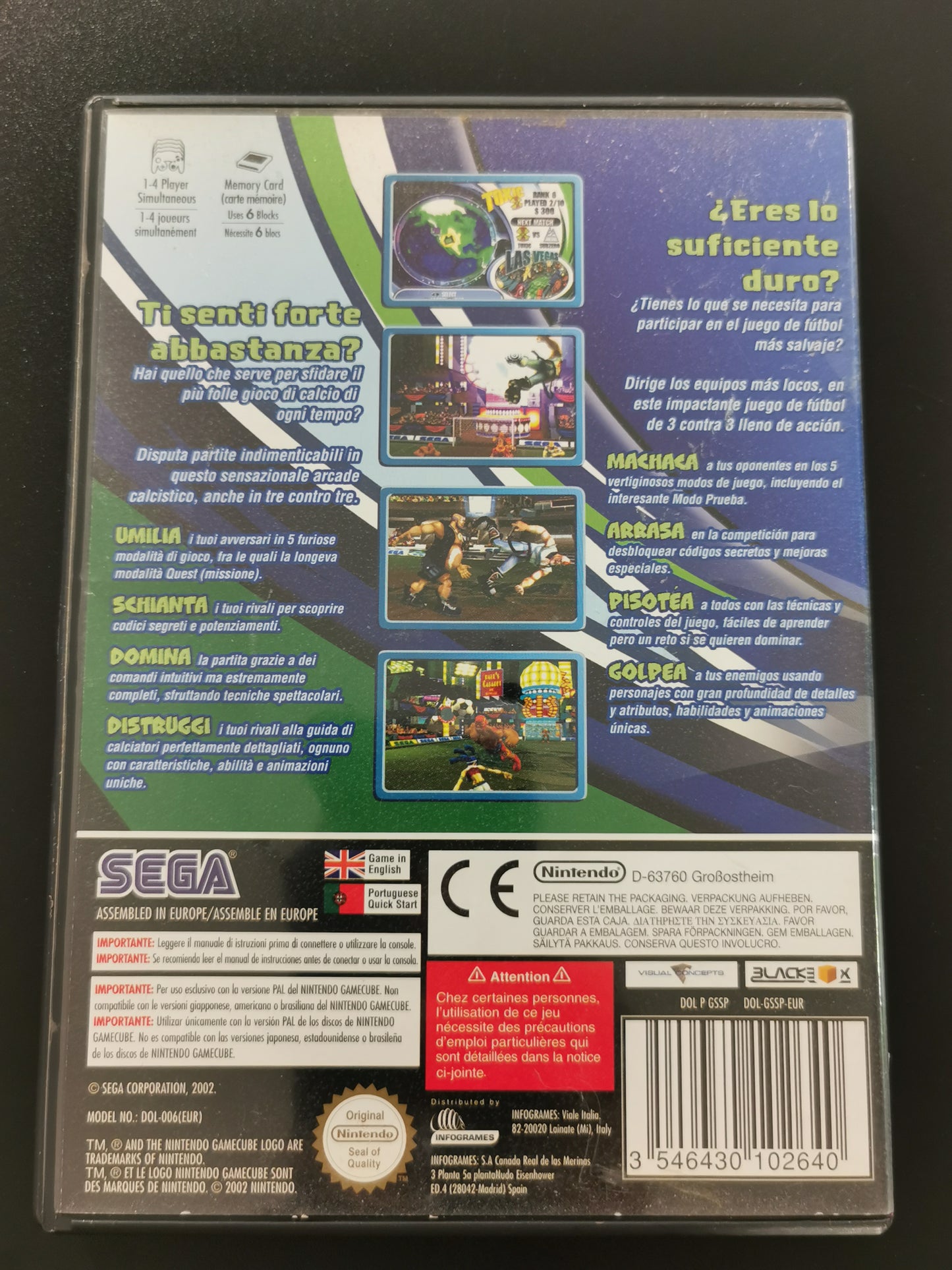Sega Soccer Slam (GameCube)