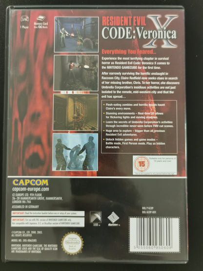 Resident Evil Code: Veronica X (Nintendo GameCube)