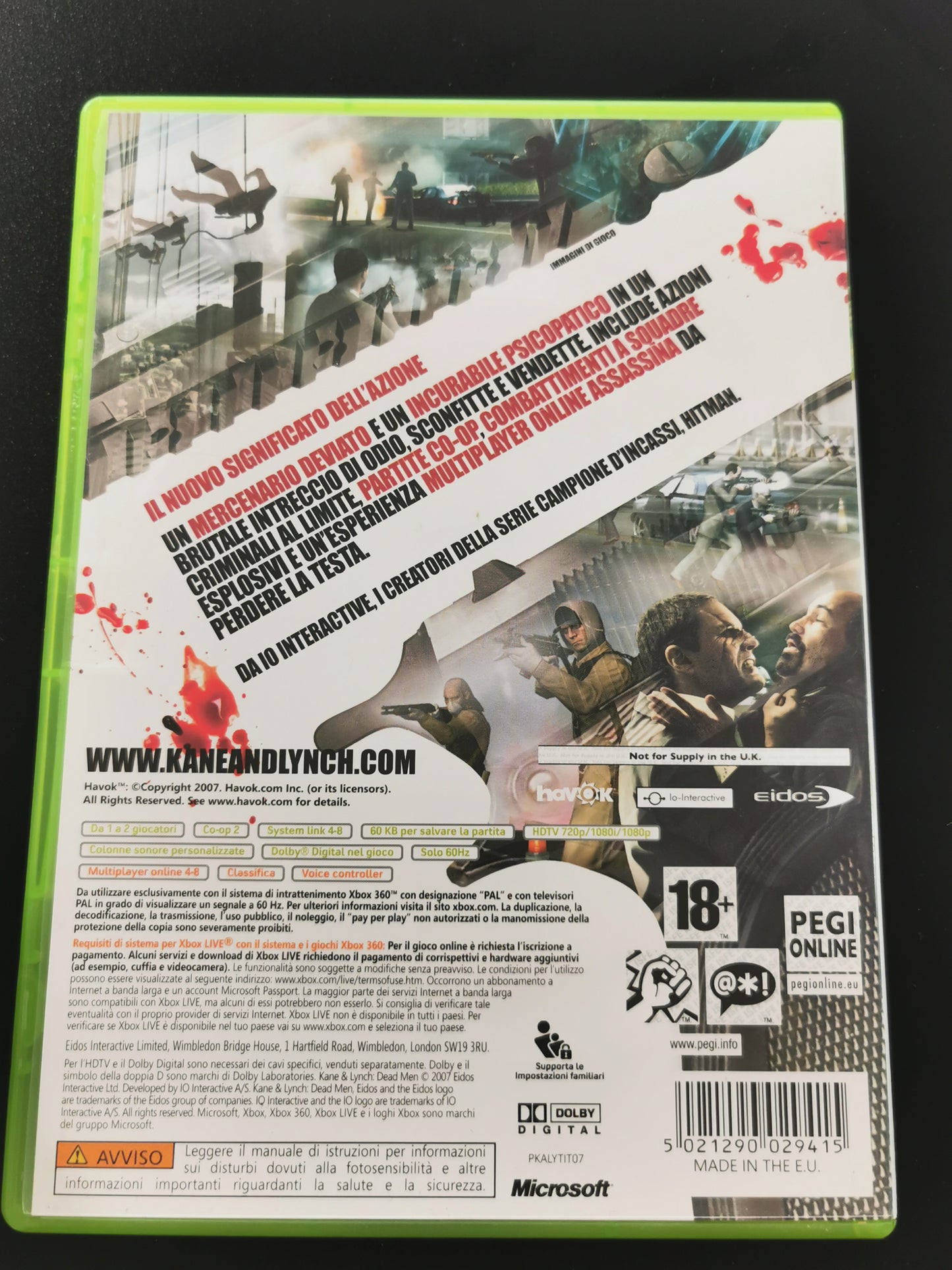 Kane & Lynch: Dead Men (Xbox 360)