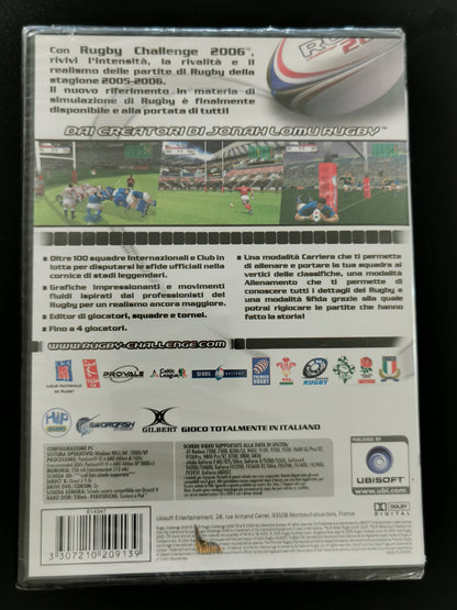 Rugby Challenge 2006 (PC) *Nuovo