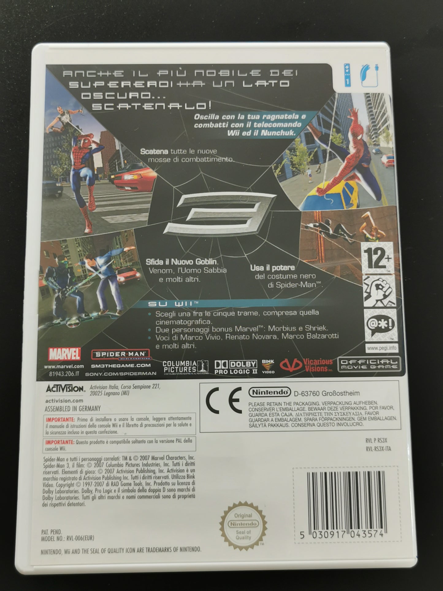 Spider-Man 3 (Wii)