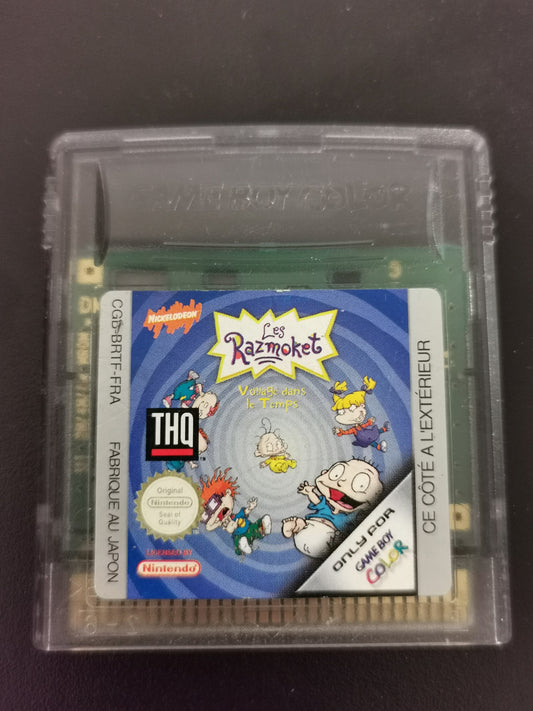 Les Razmoket: Voyage dans le Temps (Game Boy Color) - Loose