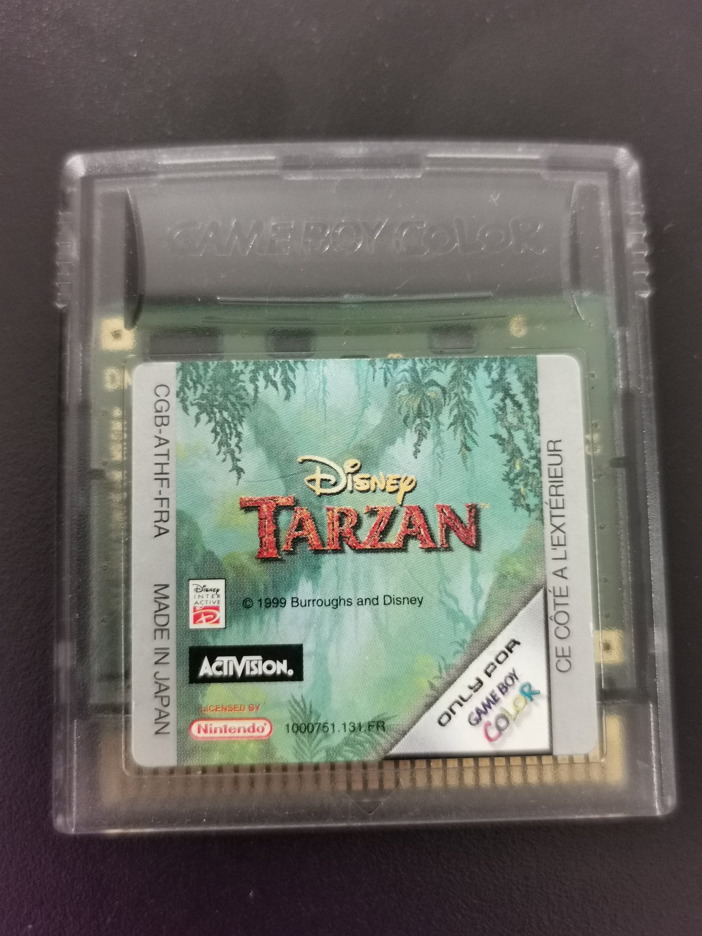 Disney’s Tarzan (Game Boy Color) - Loose