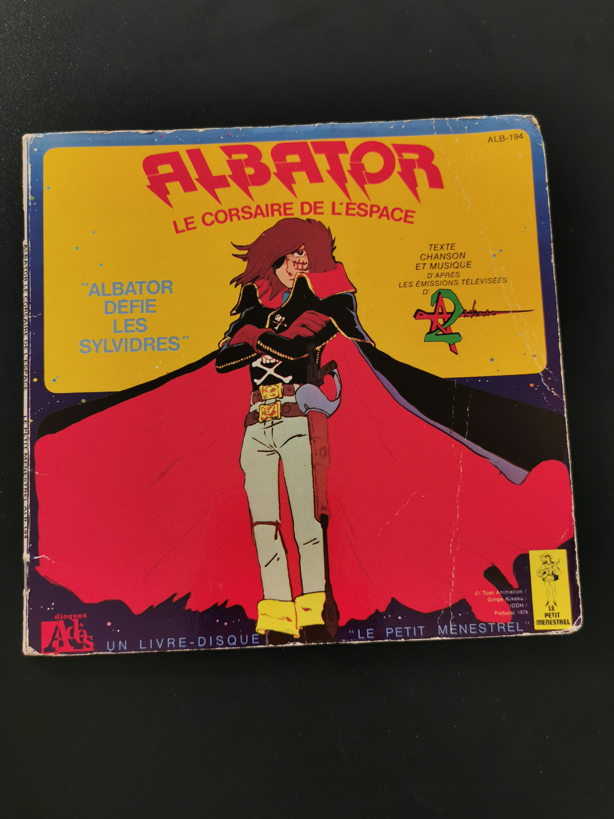Albator – Le Corsaire de l’Espace: Albator Défie les Sylvidres (Livre-Disque 45 giri)