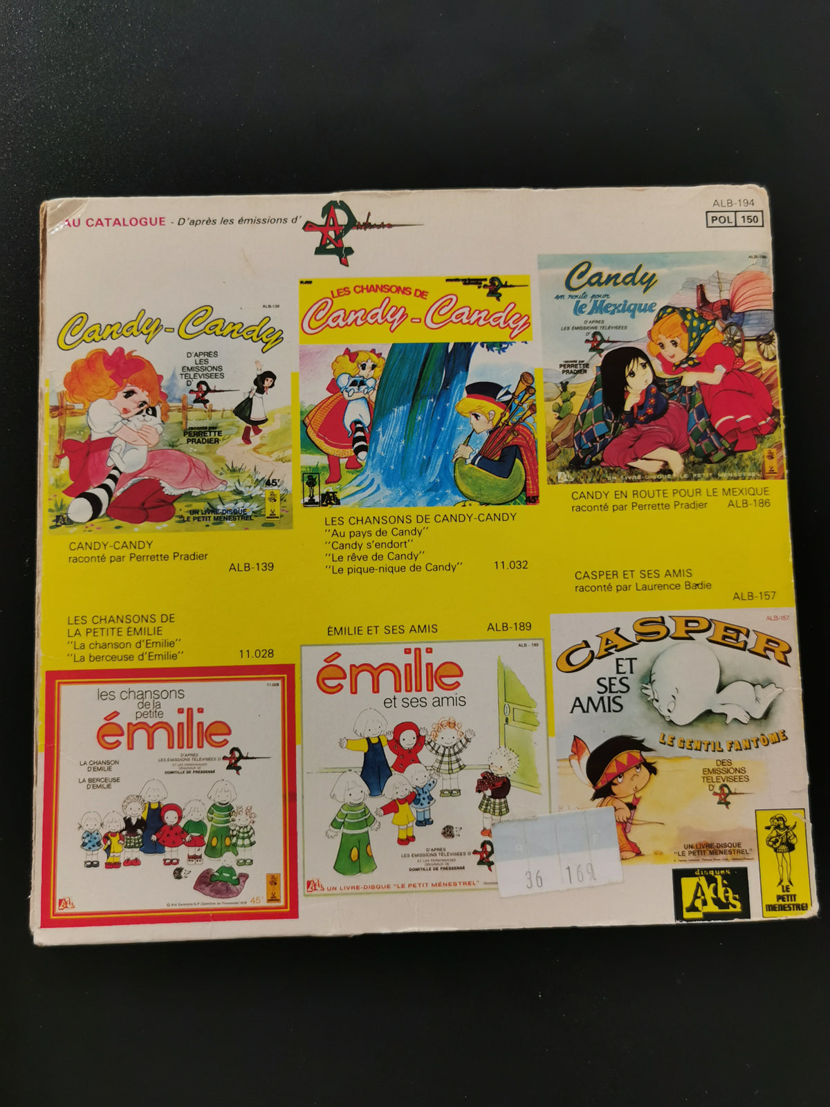 Albator – Le Corsaire de l’Espace: Albator Défie les Sylvidres (Livre-Disque 45 giri)