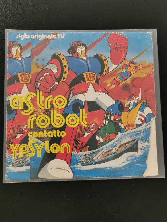Gli Ypsylon – Astro Robot Contatto Ypsylon / Quattro Supereroi (7")