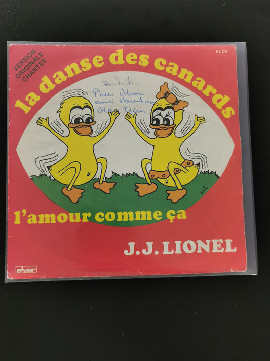 J.J. Lionel – La Danse des Canards / L’Amour comme ça (45 giri)