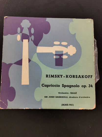 Rimsky-Korsakoff – Capriccio Spagnolo op. 34 (Vinile 45 Giri)