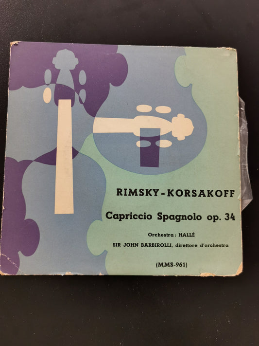 Rimsky-Korsakoff – Capriccio Spagnolo op. 34 (Vinile 45 Giri)