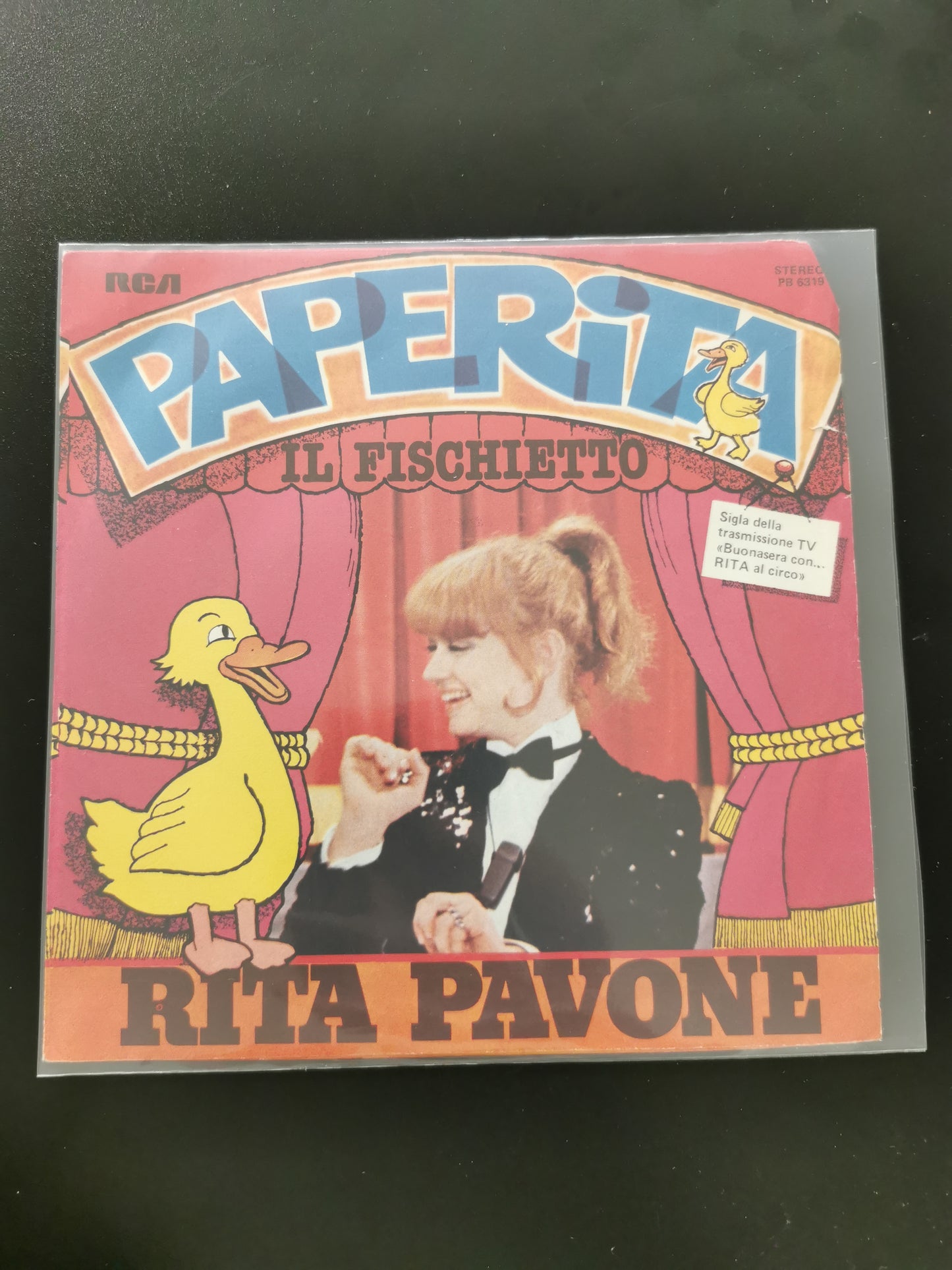 Paperita / Il Fischietto – Rita Pavone (Vinile 45 giri)