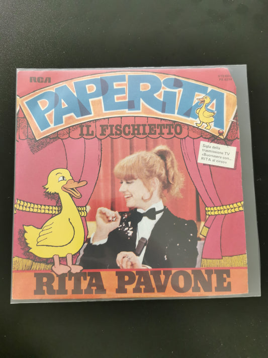 Paperita / Il Fischietto – Rita Pavone (Vinile 45 giri)