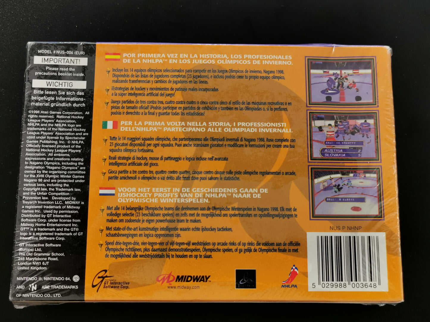 Olympic Hockey 98 (N64) *Nuovo
