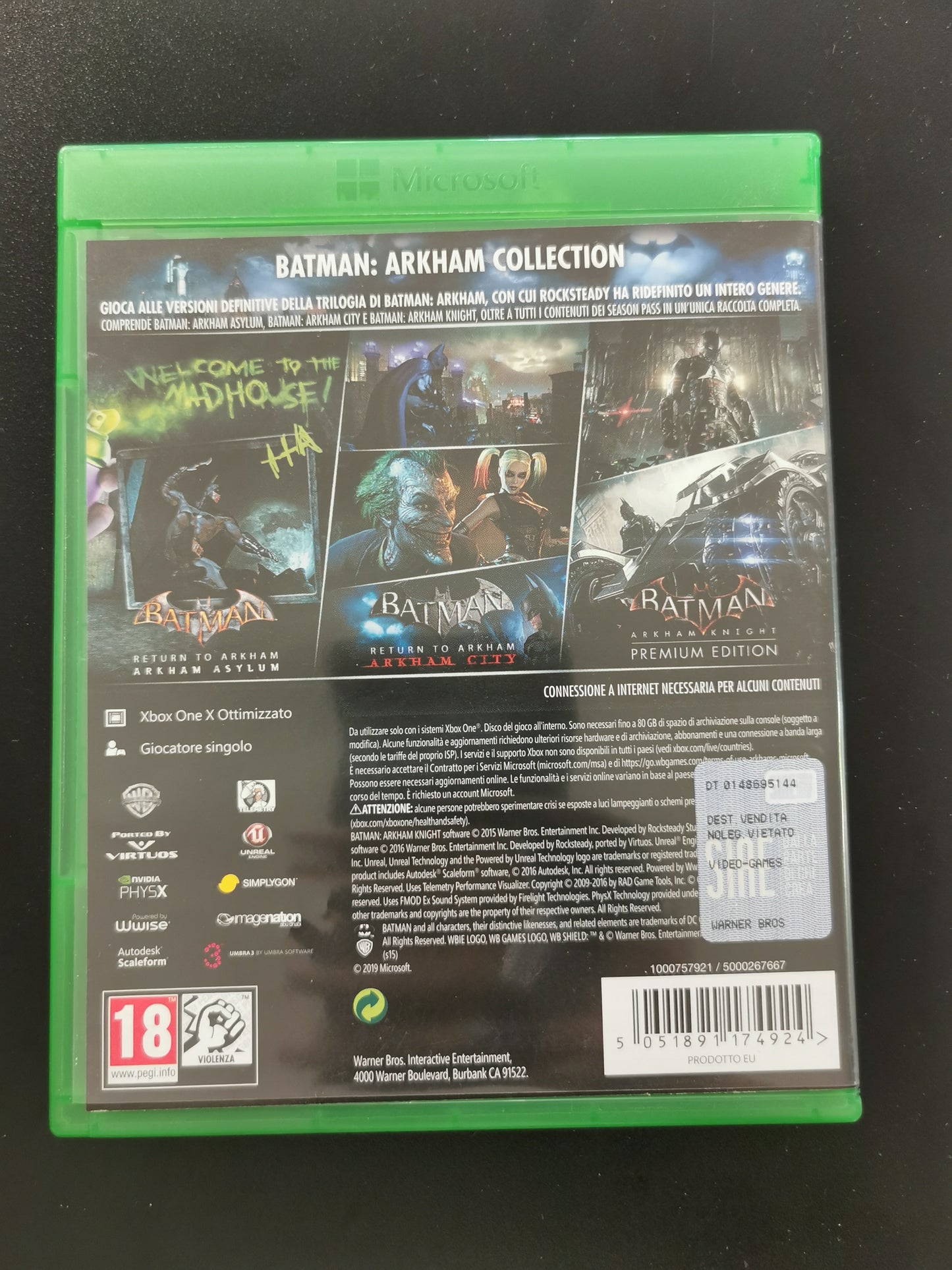 Batman: Arkham Collection (Xbox One)